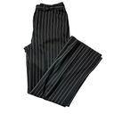 Anne Klein AK  Womens striped stretch pants slacks wide leg size 4 Photo 4