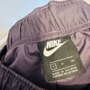 Nike Sportswear Dark Raisin Iron Grey Purple Leopard Print Track Pants Womens S Photo 3