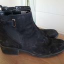 Anne Klein Black Leather and suede Levana moto bootie size 10 Photo 3