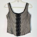 Frederick's of Hollywood  Corset Bustier Sexy Top Lace Mesh Medium Black Y2K Vtg Photo 0