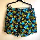 Jones New York Vintage Y2K   Sport Cotton Linen High Waist Floral Shorts Plus 14W Photo 0