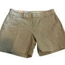 DKNY  Jeans Olive Green Shorts Size 4 NWT Photo 0