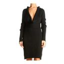 Renee C  Long Sleeve Ribbed Knit Sweater Dress Photo 1