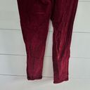 Disney  Women’s 1 Hot Topic Maroon Mickey Mouse Logo Pants Photo 3