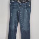 Apt. 9  Maxwell Fit Blue Distressed Mid Rise Straight Jeans 14 Photo 0