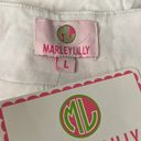 MarleyLilly  Embroidered Floral Resort wear Dress NWT Size L Photo 3