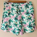 The Loft NWT Fluid Pull On Shorts in Botanical Photo 3