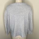 Popsugar Blue Marled Chunky Knit Sweater Photo 10