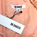 BB Dakota NWT  Pink Coral Peach Lace Dress Photo 4