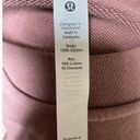 Lululemon  Perfectly Oversized Crew *Logo Sweatshirt Spiced Chi Women’s Size 8 Photo 7