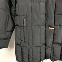 Liz Claiborne  Black Puffer Adjustable Waist Jacket Photo 3