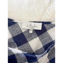 L'Academie | Revolve | The Romantic One Shoulder Top Gingham Blue White | Sz S Photo 5