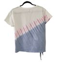 BeachLunchLounge  French Terry Side Tie Tie Dye Short Sleeve T-Shirt - XS Photo 2