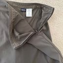 Patagonia Woman's Tech Fishing/Hiking Pull On Skort/Skirt Brown, Sz 6. Photo 3