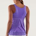 Lululemon Run: Ta Ta Topper Tank Purple Size 6 Photo 2