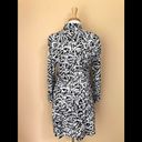 Kate Spade  Black/White Sunglasses Shirt Dress Sz M Photo 9