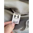 Under Armour  Womens Gray Size Small Cowl Neck Semi Fitted Hooded Sweatshirt Gold Photo 4