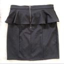 American Eagle  Black Peplum Pencil Skirt Photo 1