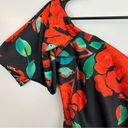 ASOS  Rose Floral Off the Shoulder Bardot Midi Dress Size 8 Tall Photo 6