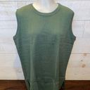 Woman Within  Women's Plus Size Olive Green Crewneck Sweater Vest Size 1X NEW Photo 0