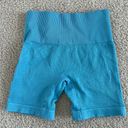 Target Blue High Waisted Biker Shorts Photo 3