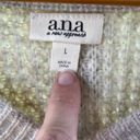 a.n.a . A New Approach Women's Oatmeal Heather Pullover Sweater Size L. NEW Photo 6