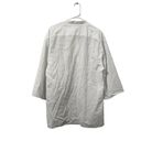 The Row  Omao Oversized Cotton-voile Tunic Ivory Women's Size M Casual Relaxed Photo 2
