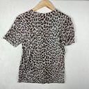 Equipment  Leopard Print Silk Short Sleeve T-shirt- Medium Photo 29