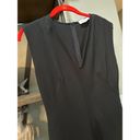 Everlane  The Sleeveless V-Neck Flare Dress Black Womens 4 Photo 5