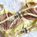 For Love & Lemons NWOT  Yellow Faye Lace Underwire Bustier Top - XXS Photo 4