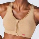 SheFit  NEW Sports Bra NWOT Perfect Lounge Bra Size XSmall Zipper Front Photo 0