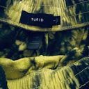 Torrid Shorts |  Tye Dye Shorts |  Colour: Black/Yellow |  Size 1 Photo 8