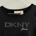 DKNY Y2K  Baby Tee With Rhinestones Photo 1