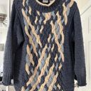 Newport News Vintage Chunky Knit Oversized Sweater  Photo 5