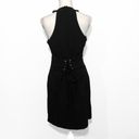 City Triangles NWOT Black Corset Lace Up Halter Party Dress New Photo 1