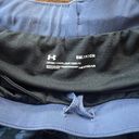 Under Armour Blue & Black Patterned Athletic Running Shorts Photo 11