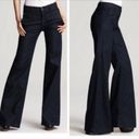 Vince  Wide Leg Fonda Jean Trouser Dark Wash Size 26 Photo 2