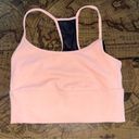 Koral  Womens size S Leah Pompano Orange Blackout Sports Bra Gym Spaghetti Strap Photo 38