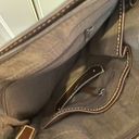 Liz Claiborne  Shoulder bag Crossbody Zipper Purse Brown Pebbled Veg Leather Med Photo 6