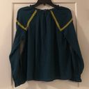 True Craft  Women’s “StarGazing” Green XS Blouse Photo 1