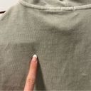 Brandy Melville John Galt  Light Green Velour Sweatshirt Photo 5