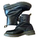 Dr. Martens  1460 Smooth Leather Lace Up Boots Black Ladies size 6 Photo 7