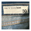 Rag and Bone  Boyfriend Distressed Denim Jeans Sz 30 Photo 4