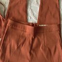 Urban Outfitters Women’s Small UO Orange Cream Polka Dot High Neck Crop Top Ponte Pants Set Photo 3
