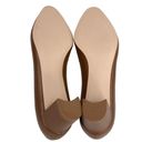 Talbots  Classic Brown Pumps 6M Round Toe Leather 2" Heels New Photo 2