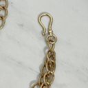 The Bar Gold Tone Metal Chain Link Belt OS One Size Photo 2