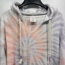 Dreamsicle Pastel Watercolor Tie Dye Baha Hoodie Size Extra Large Photo 4