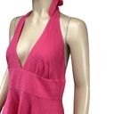 J.Crew  Womens Halter Neck Pink Sleeveless Dress Size 12 Y2K 2006 Photo 3