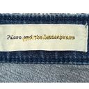 Pilcro  Anthropologie Jean Shorts Size 25" Blue Stet Low-Rise Roll-Up Hem Stretch Photo 9