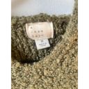 A New Day  Fuzzy Oversized Moss Green Hooded Sweater Photo 1